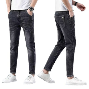 Summer Thin Stretch Jeans For Men Brit Style