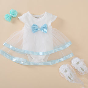 New Baby Girl Birthday Princess Dress Brit Style