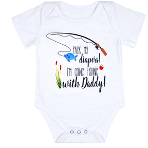 Newborn Baby Clothes Funny 1st Birthday Daddy Letter White Short Sleeve Baby Bodysuits Tiny Cotton Baby Clothes Onesie (China) Brit Style