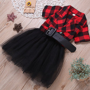 Baby Dress For Kids Clothes Girl Children Girls Elegant Brit Style