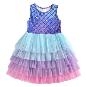 Girls Clothes Summer Princess Dresses Kids Dress Brit Style