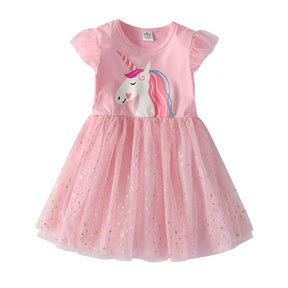 Girls Clothes Summer Princess Dresses Kids Dress Brit Style