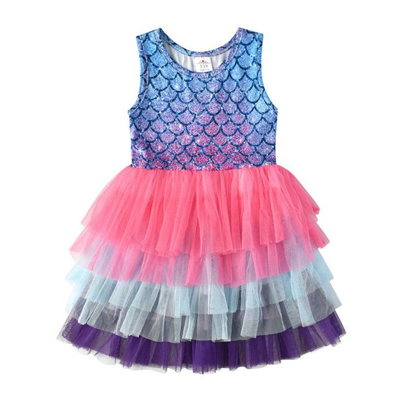 Girls Clothes Summer Princess Dresses Kids Dress Brit Style