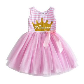 Girls Clothes Summer Princess Dresses Kids Dress Brit Style