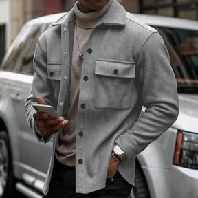 Men's Casual And Fashionable Slim Fit Jacket Brit Style