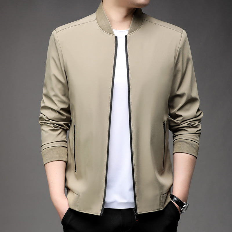 Baseball Uniform Business Casual Jacket Men Brit Style