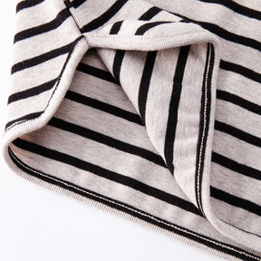 Fashion Striped Print Kids Baby Girls Clothes Cotton Long Sleeve T Shirts For Children Girls Autumn Spring Baby Clothing Brit Style