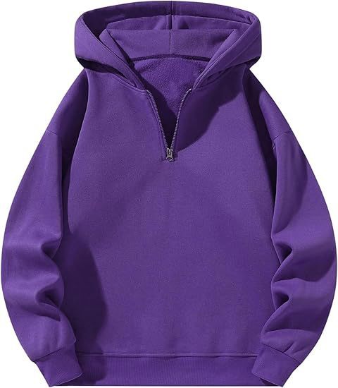 American Casual Zipper Hoodie Loose Sports Sweater Brit Style