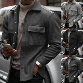 Men's Casual And Fashionable Slim Fit Jacket Brit Style