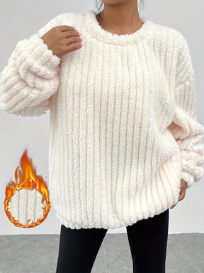 Coral Velvet Pajamas Girls Autumn And Winter Solid Color With Fur Thermal Flannel Brit Style