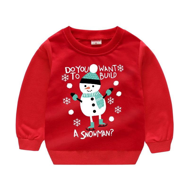 Christmas Casual Children Sweater Holiday Clothing Brit Style