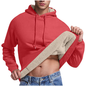 Cold Protection Cashmere Hoodie Cardigan Hooded Casual Brit Style