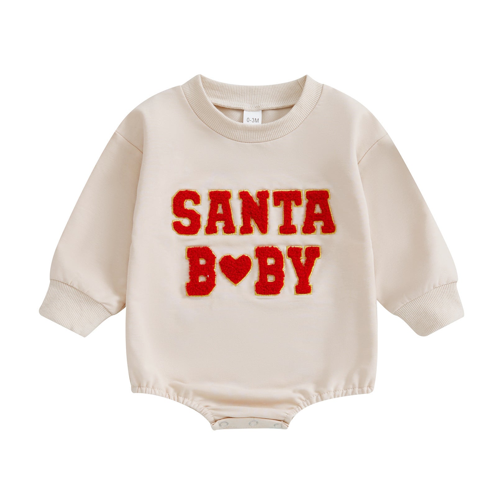 Christmas Clothes For Girls Boys Casual Sweatshirt Romper Cute Letter Long Sleeve Jumpsuit Newborn Bodysuits Brit Style