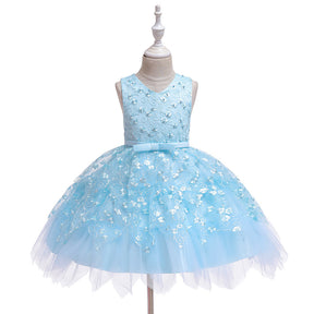 Clothing Baby Girls Middle And Small Children Kindergarten Dresses Brit Style