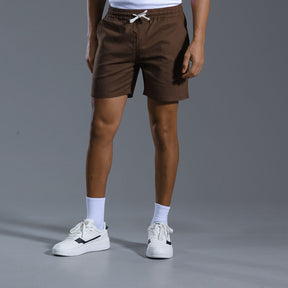 Men's Loose Neutral Couple Wear Spring And Summer Thin Linen Cotton Blended Casual Short-length Pants Brit Style