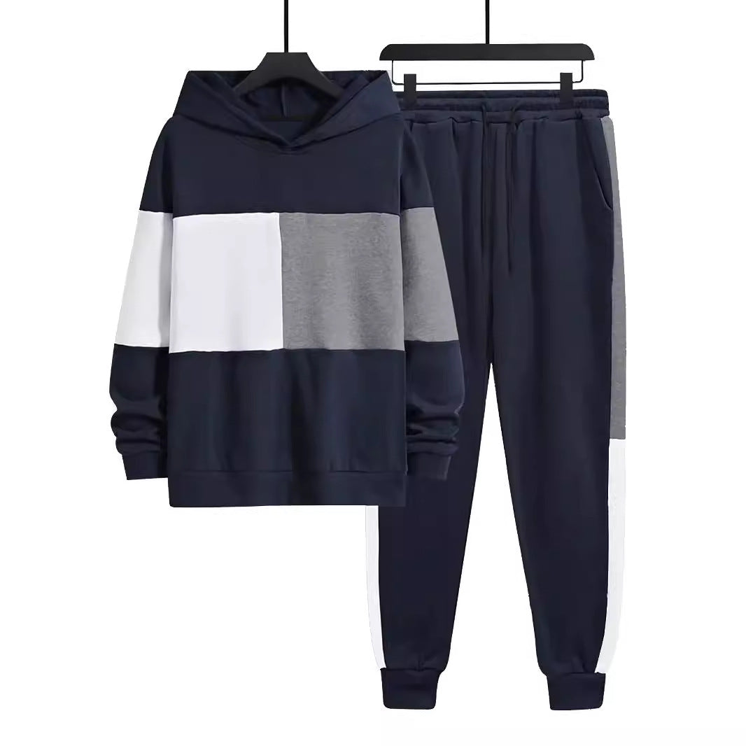 Autumn Winter Assorted Colors Boys' Top Sports Sweater Casual Pants Suit Brit Style