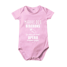 Pure Cotton One-pieces Baby Rompers Brit Style