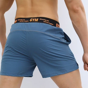 Men's Ice Silk Lined Sports Casual Shorts Brit Style