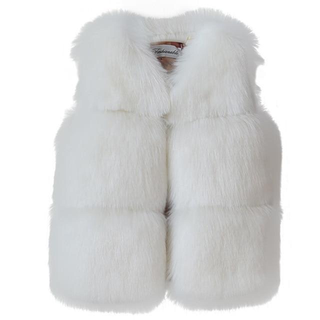 NEW Baby Girl Winter Vest Coats Brit Style