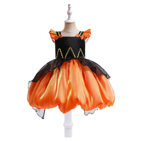 Halloween Witch Performance Costume Princess Dress Brit Style