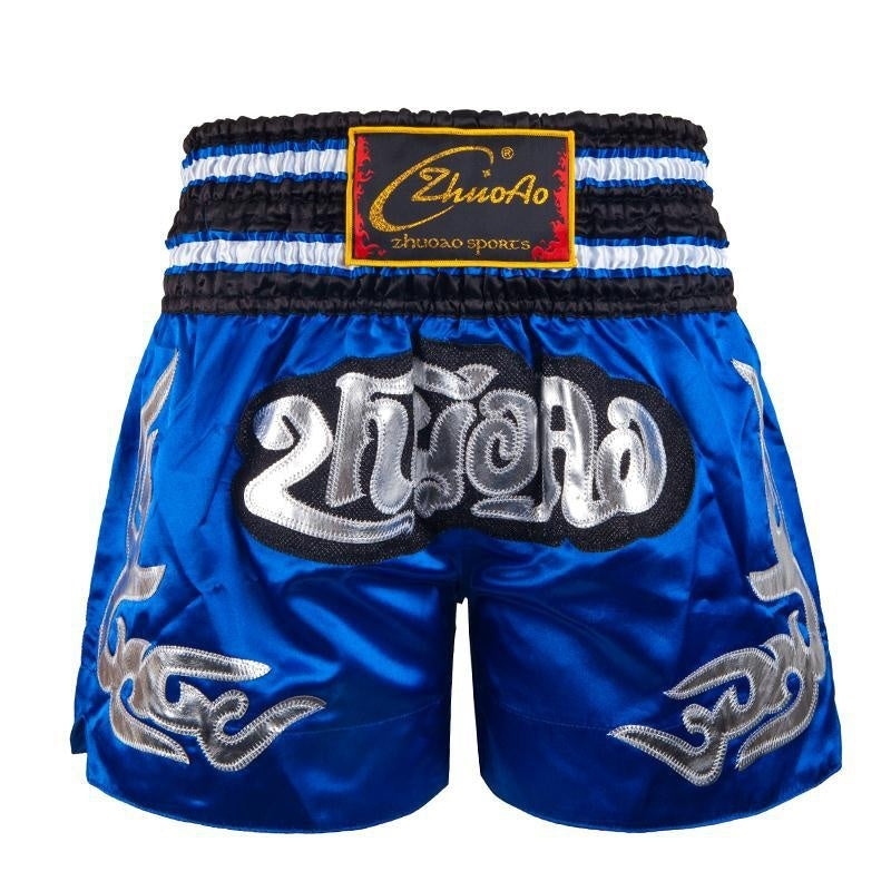 Boxing Clothes For Sanda Training Fighting Shorts Muay Thai Shorts Men And Women Brit Style