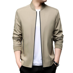 Baseball Uniform Business Casual Jacket Men Brit Style