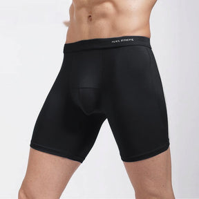 Tight Lengthened Sports Underwear Anti-wear Leg Men's Breathable Boxers Plus Size Brit Style