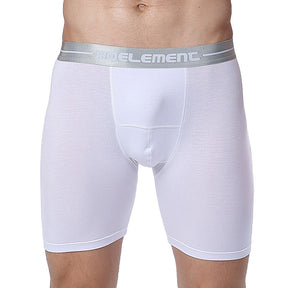 Tight Lengthened Sports Underwear Anti-wear Leg Men's Breathable Boxers Plus Size Brit Style