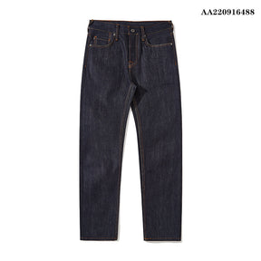 Loose Straight Cargo High-end Jeans For Men Brit Style