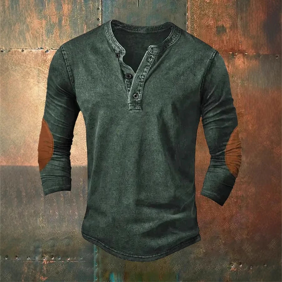 Polo Buckle Sweater Men's Printing Brit Style