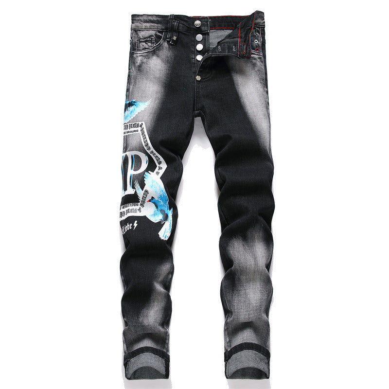 Men's Slim-fit Stretch Skinny Jeans Brit Style