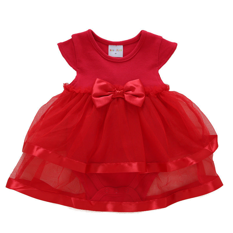 New Baby Girl Birthday Princess Dress Brit Style