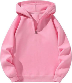 American Casual Zipper Hoodie Loose Sports Sweater Brit Style