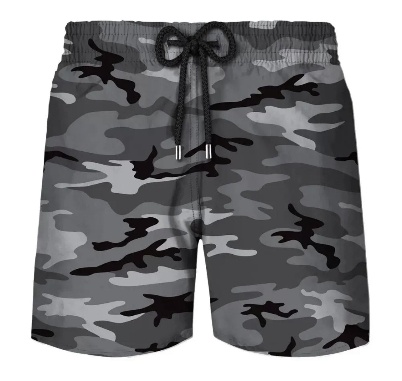 Graffiti 3D Casual Loose Men's Beach Pants Brit Style