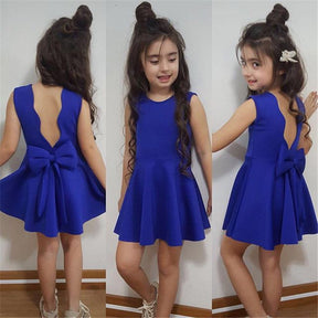 Kids Clothes Dress Baby Sleeveless Girl Clothing Years Brit Style