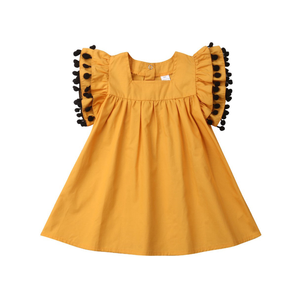 Children Newborn Clothing Sleeveless Kids Girls Dress Brit Style