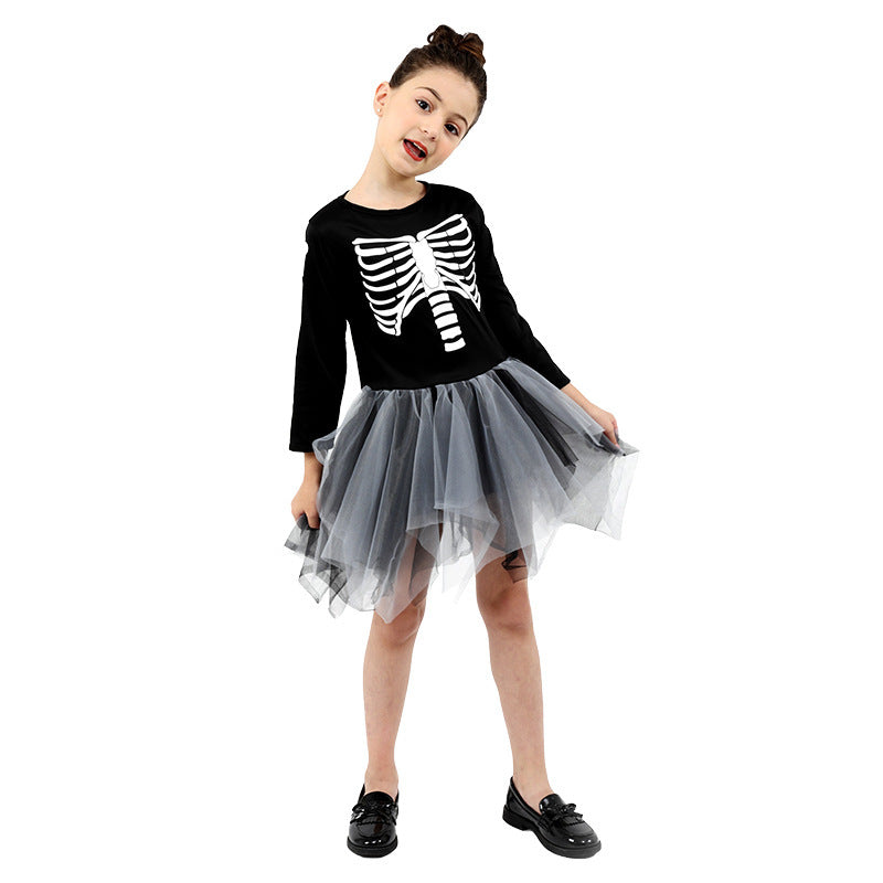 Halloween Costume Child Costume Cosplay Performance Costume Halloween Dress Brit Style